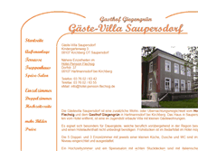 Tablet Screenshot of gaestevilla.hotel-pension-flechsig.de